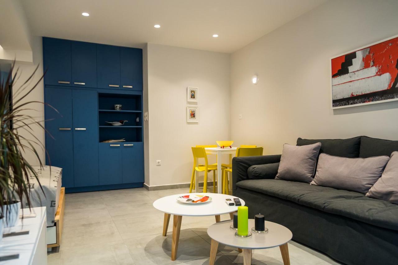 Central Cozy Studio With A Secret Garden 雅典 外观 照片